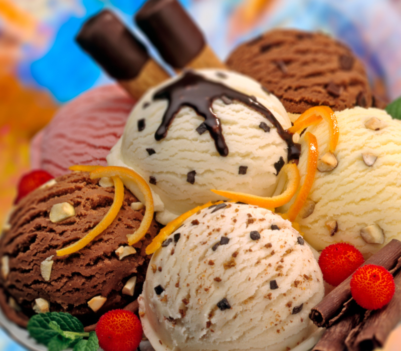 Fruit Ice Cream Mix