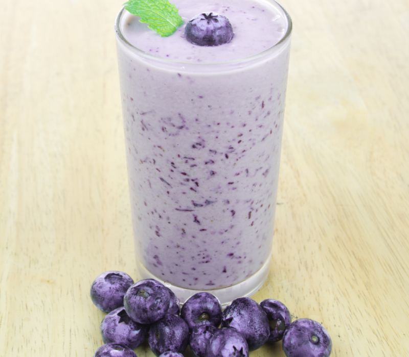 Purple Pine juice at Sip Delight